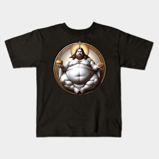 Obese Jesus Kids T-Shirt